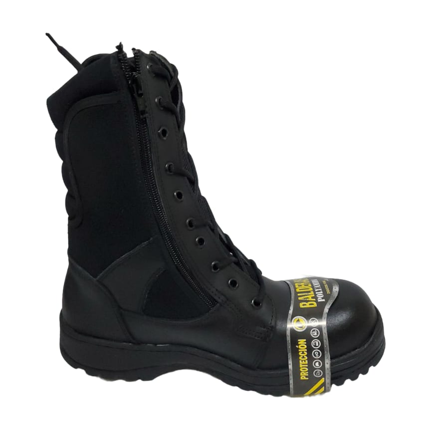 Bota Balderas Táctica tipo Militar con Casco de Poliamida