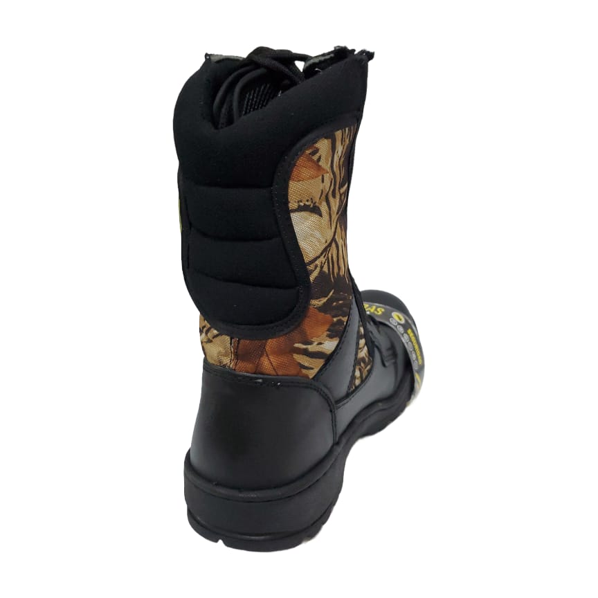 Bota Balderas Táctica tipo Militar con Casco de Poliamida